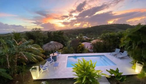 Studio with Pool View