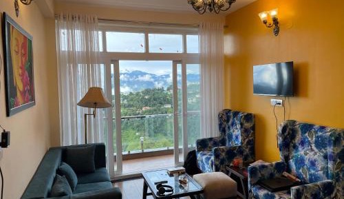 Two-Bedroom Apartment with Mountain View