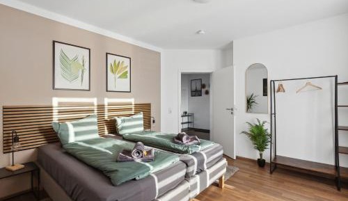 Two-Bedroom Apartment with Balcony and Terrace
