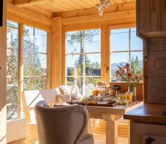 Chalet with Fireplace