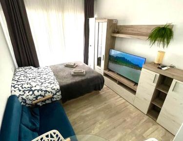 Studio Apartment with Balcony