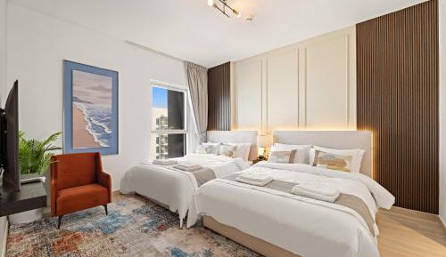 Two-Bedroom Apartment with Balcony