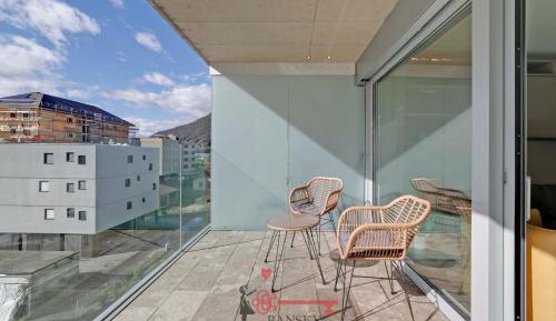 Studio with Balcony