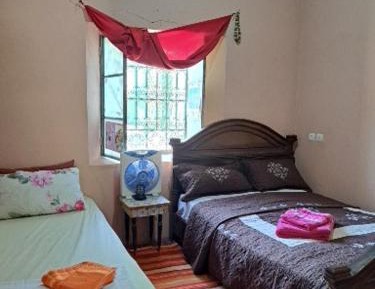 Family Room with Shared Bathroom