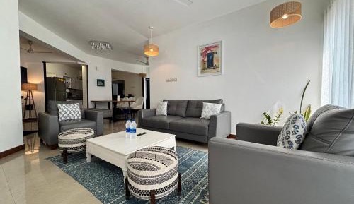 Three-Bedroom Apartment with Sea View