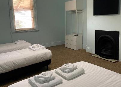 Family Room with Shared Bathroom