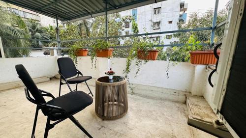 Two-Bedroom Apartment with Balcony and Terrace