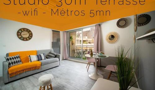 Studio with Balcony