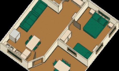 One-Bedroom Apartment with Terrace