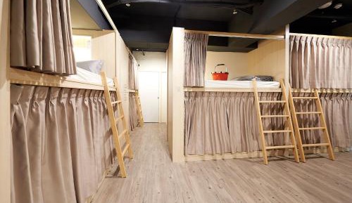 Upper Bunk Bed in Male Dormitory Room