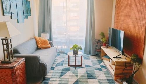 Two-Bedroom Apartment with Balcony