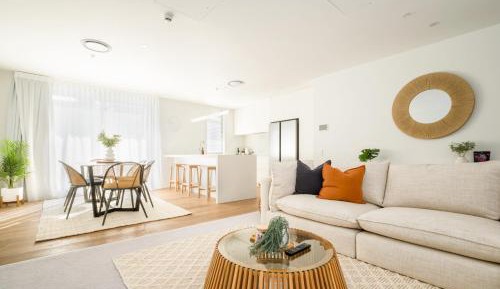 Three-Bedroom Premium Apartment with Balcony