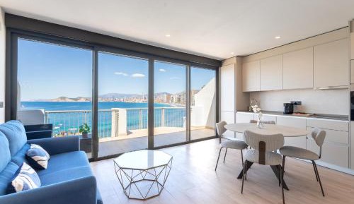 One-Bedroom Apartment with Balcony and Sea View