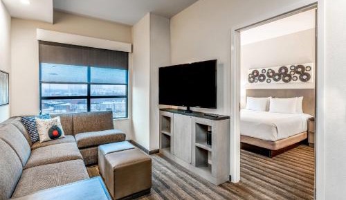 One-Bedroom King Suite with Sofa Bed and Kitchen