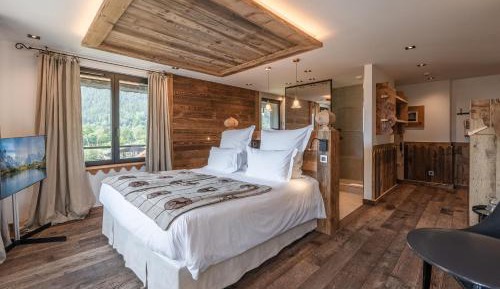 Suite Cozy Mont-Blanc with Spa Access