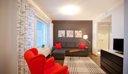 One-Bedroom Apartment with Sauna