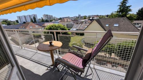 Two-Bedroom Apartment with Balcony