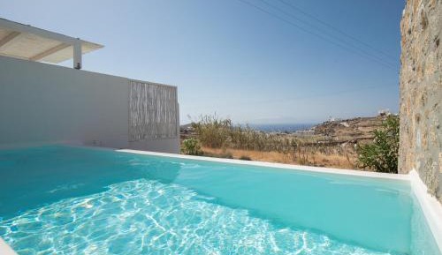 Premium Myconian Suite with Private Pool and Sea View 