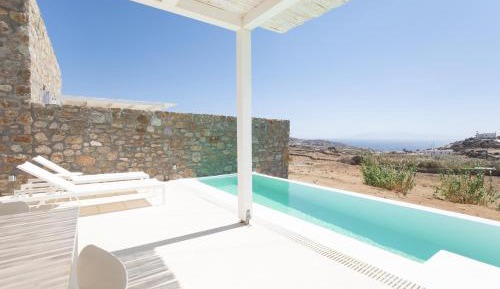 Myconian Suite with Private Pool and Sea View