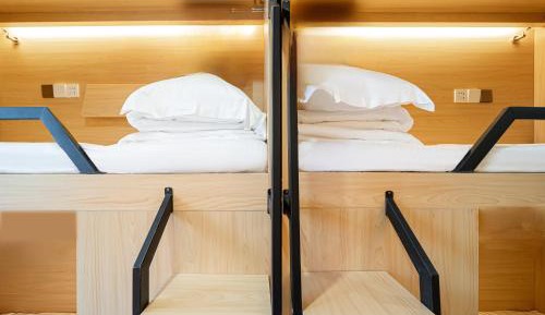 Bed in 8-Bed Dormitory Room