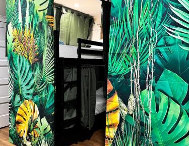 Bunk Bed in Male Dormitory Room 