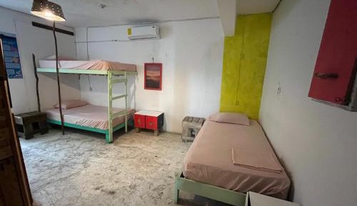 Single Bed in Female Dormitory Room