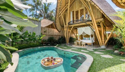 Two-Bedroom Bamboo Villa with Private Pool