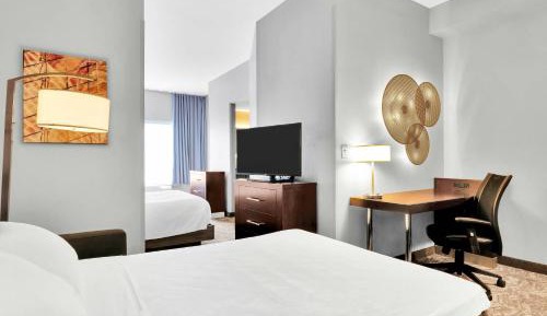 Double Studio Suite with 2 Double Beds and Sofa Bed