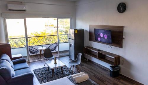Studio with Balcony