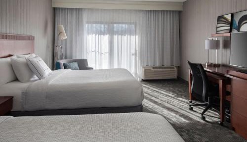 Standard Double Room with Two Double Beds - City View