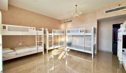 Bunk Bed in Male Dormitory Room 