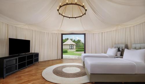 Tent, Guest Room, 2 Twin, Sofa Bed, Garden View
