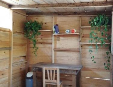 Queen Room with Shared Bathroom