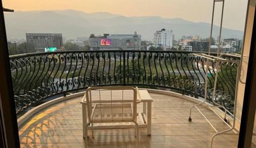 Studio with Balcony