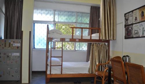 Bed in 6-Bed Male Dormitory Room
