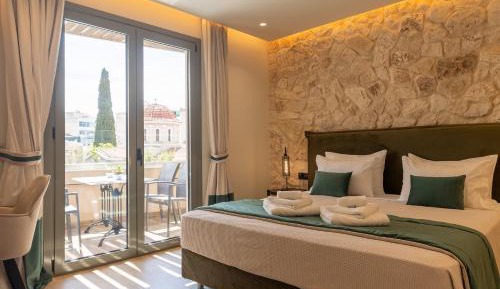Deluxe Family Suite with City View & Balcony