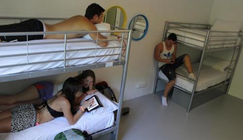 Bed in 8-Bed Mixed Dormitory Room with Shared Bathroom (ages 18 - 35 only)