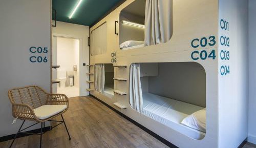 6-Bed Private Dormitory Room
