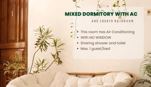 Single Bed in Mixed Dormitory Room