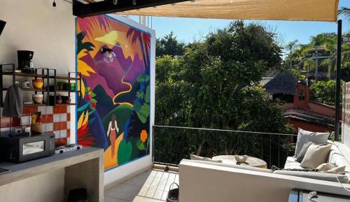 Two-Bedroom Apartment with Balcony and Terrace
