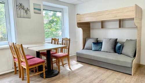 Family Room with Shared Bathroom