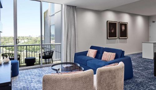 One-Bedroom Apartment with Garden View