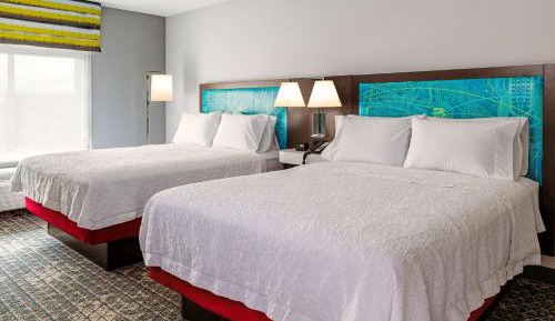 Queen Studio Suite with Two Queen Beds - Non-Smoking