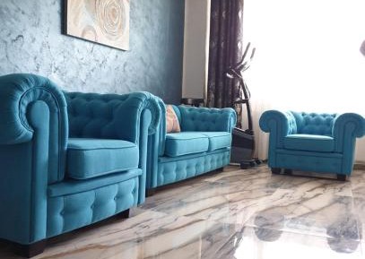 Two-Bedroom Deluxe Apartment with Garden View