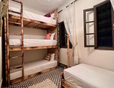 Bed in 4-Bed Female Dormitory Room