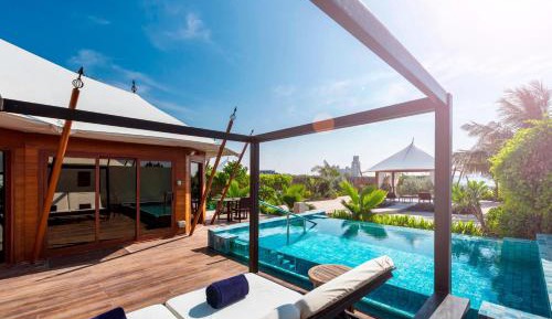 Al Naseem Tented Villa, 1 Bedroom Villa, 1 King, Sofa bed, Pool cabana, Private pool