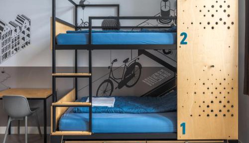 Budget Twin Room with Bunk beds and Private Bathroom