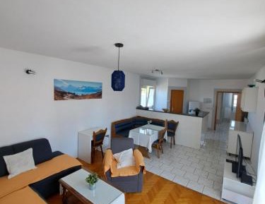 Two-Bedroom Apartment with Balcony and Sea View