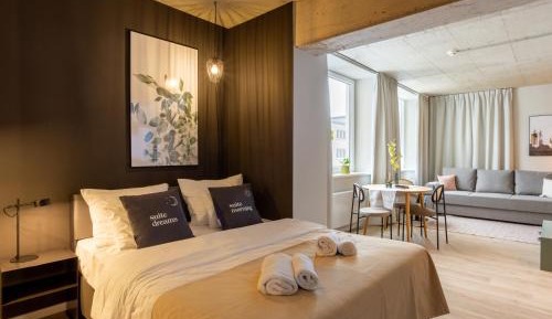 Comfort suite with sofa bed