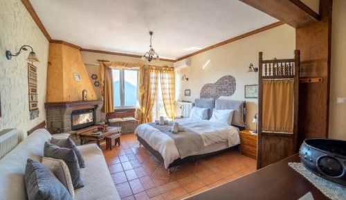 Superior Double Room with Fireplace & View